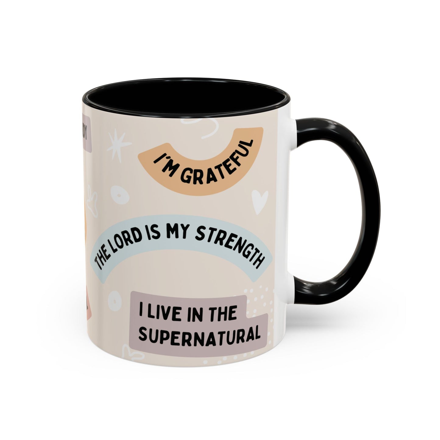 Inspirational Coffee Mug with Positive Affirmations, Motivational Mug for Daily Encouragement, Gift for Friends, Spiritual Drinkware, [...]