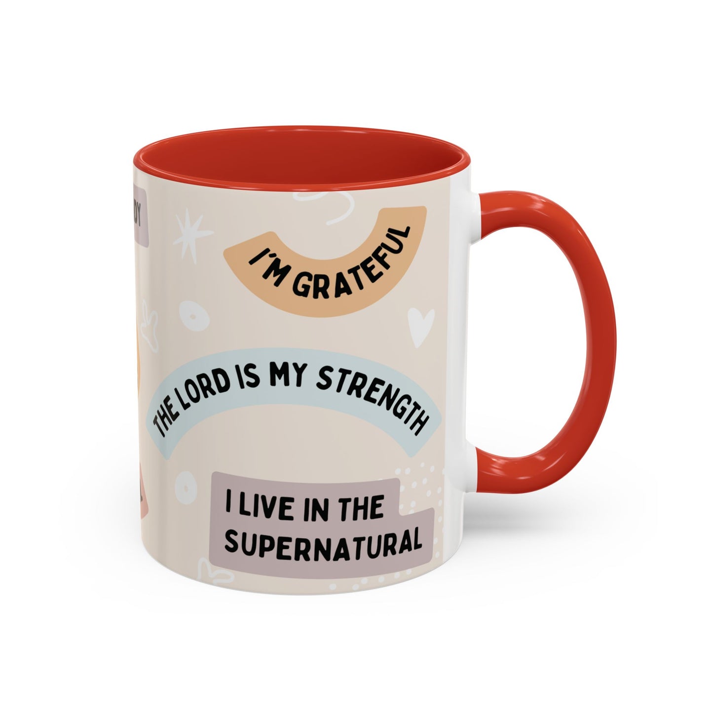 Inspirational Coffee Mug with Positive Affirmations, Motivational Mug for Daily Encouragement, Gift for Friends, Spiritual Drinkware, [...]