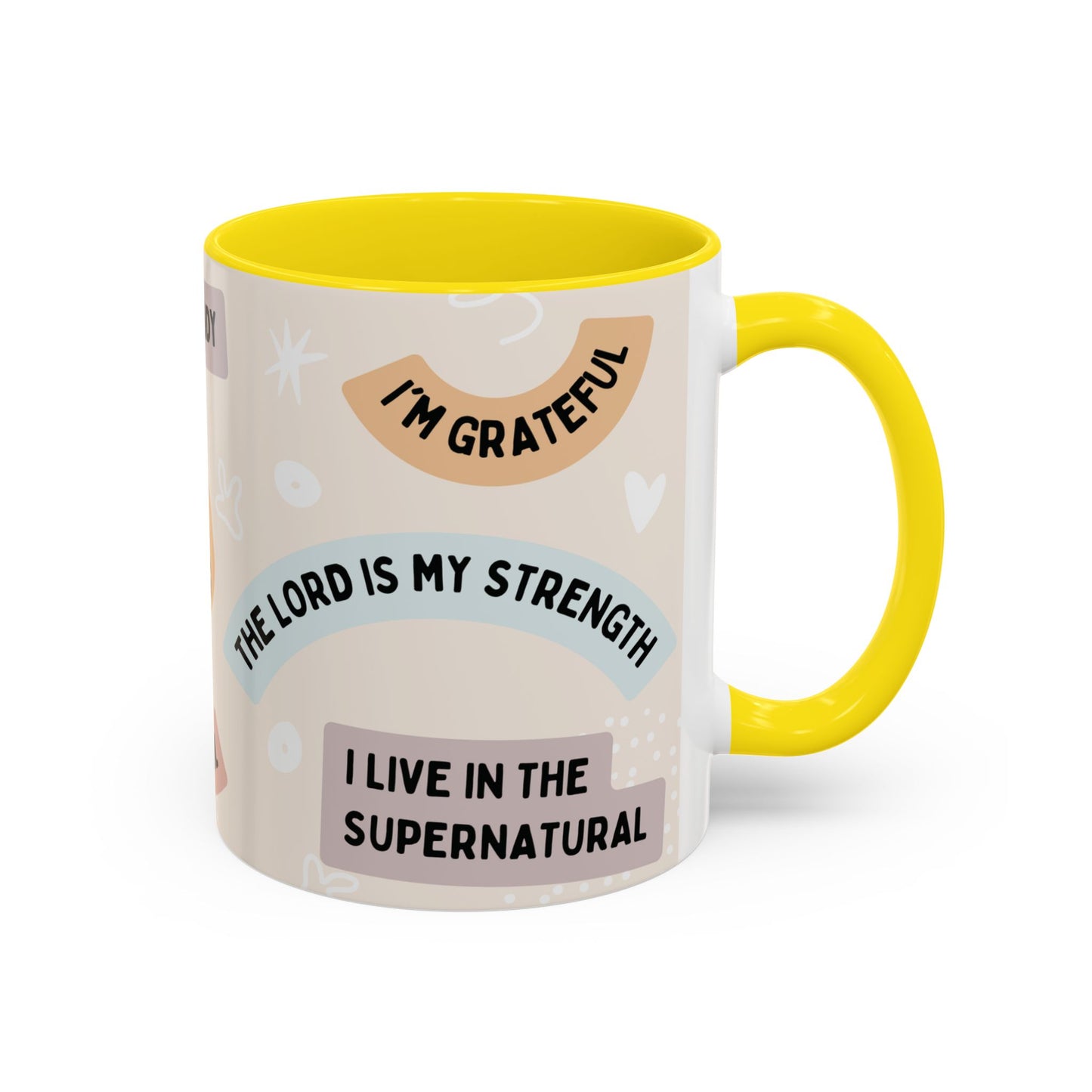 Inspirational Coffee Mug with Positive Affirmations, Motivational Mug for Daily Encouragement, Gift for Friends, Spiritual Drinkware, [...]