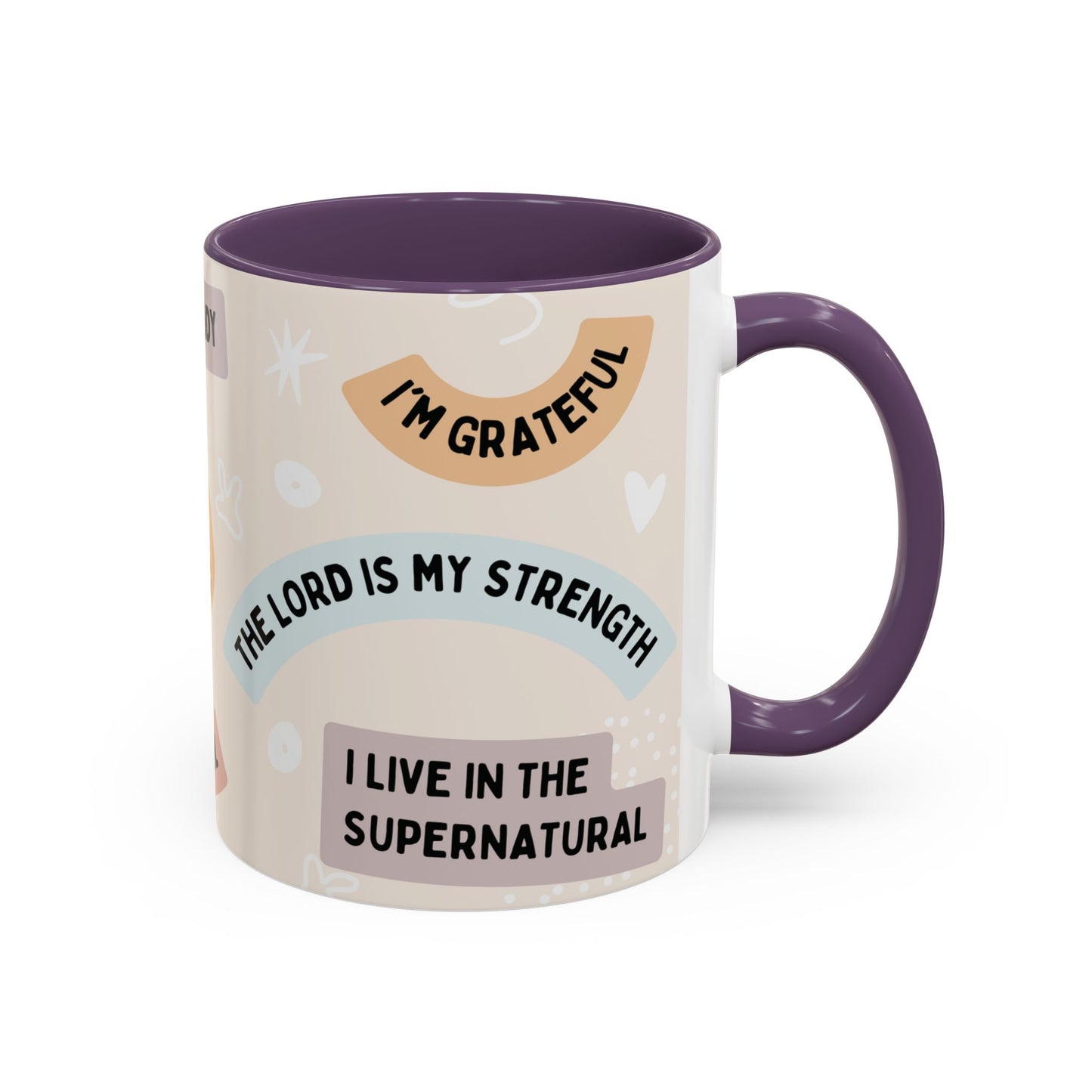 Inspirational Coffee Mug with Positive Affirmations, Motivational Mug for Daily Encouragement, Gift for Friends, Spiritual Drinkware, [...]