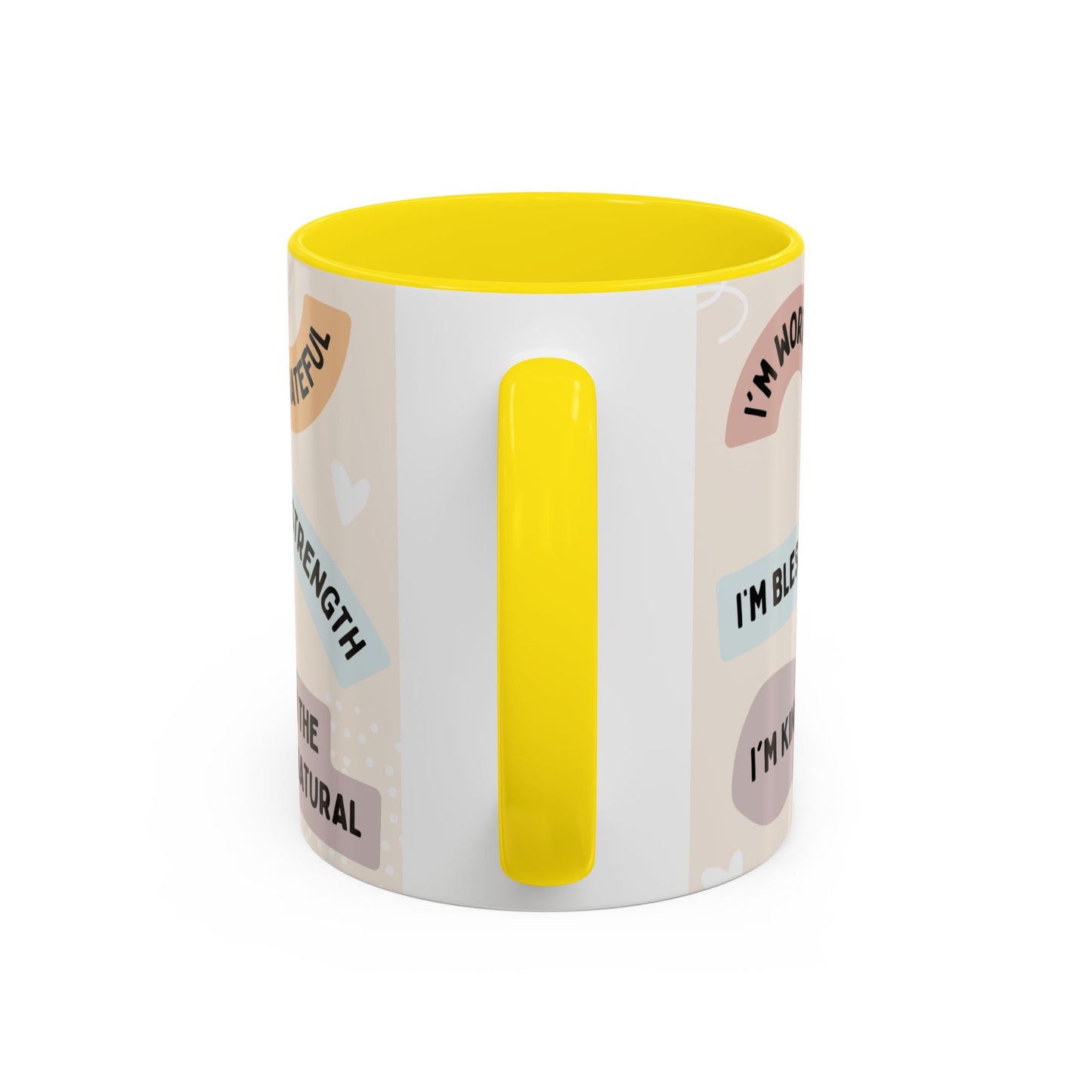 Inspirational Coffee Mug with Positive Affirmations, Motivational Mug for Daily Encouragement, Gift for Friends, Spiritual Drinkware, [...]