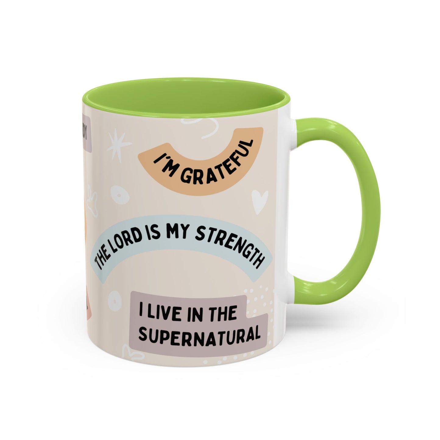 Inspirational Coffee Mug with Positive Affirmations, Motivational Mug for Daily Encouragement, Gift for Friends, Spiritual Drinkware, [...]