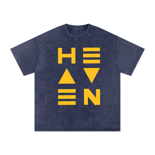 unisex,oversized acid t-shirt