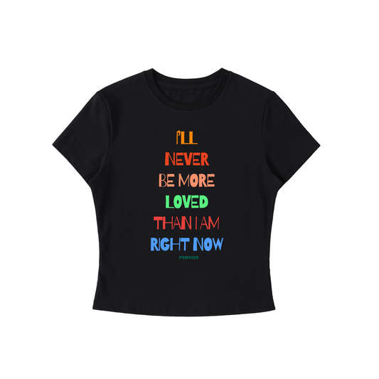 The Word Nation Essential Bodycon Crewneck Top | I am loved Women's wear