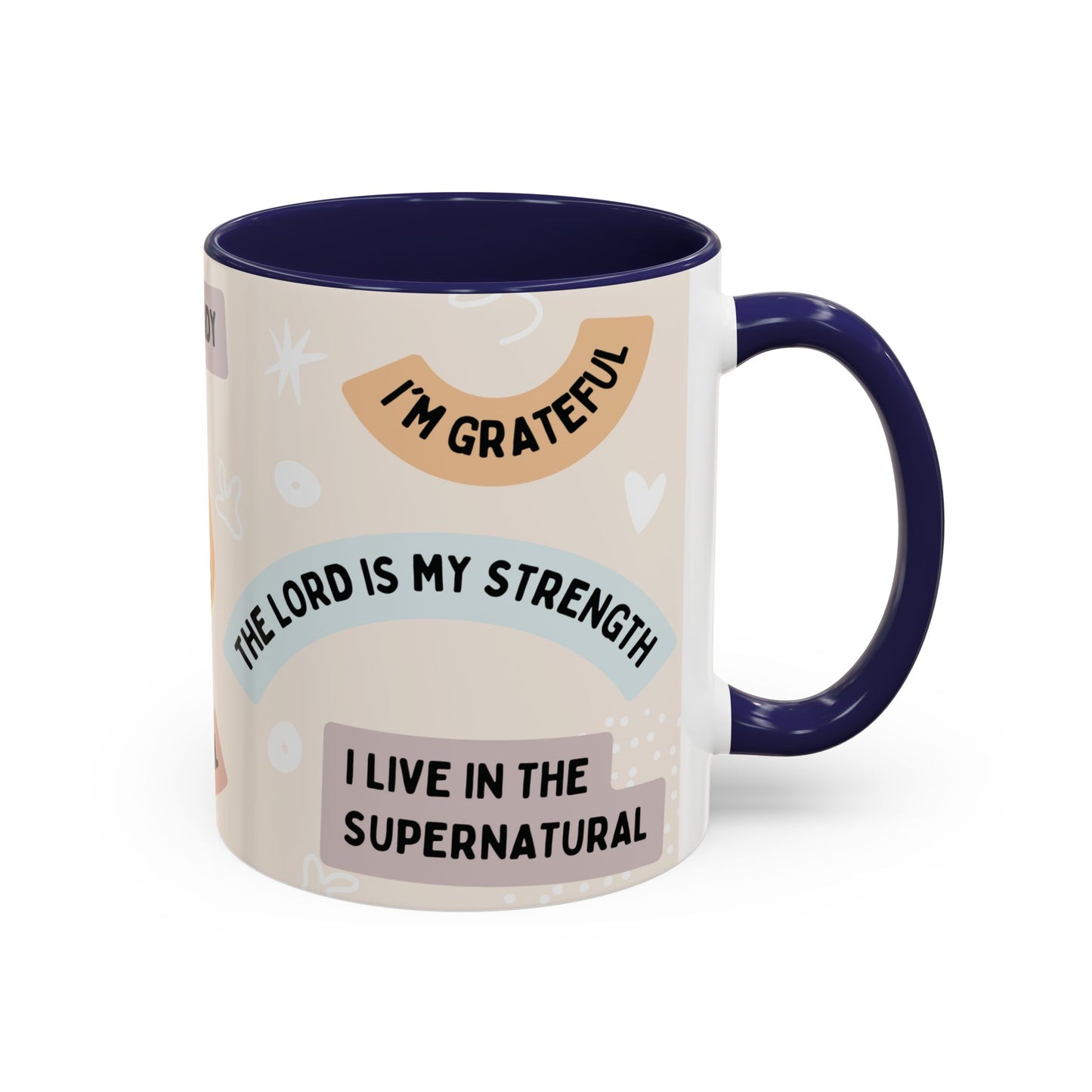 Inspirational Coffee Mug with Positive Affirmations, Motivational Mug for Daily Encouragement, Gift for Friends, Spiritual Drinkware, [...]