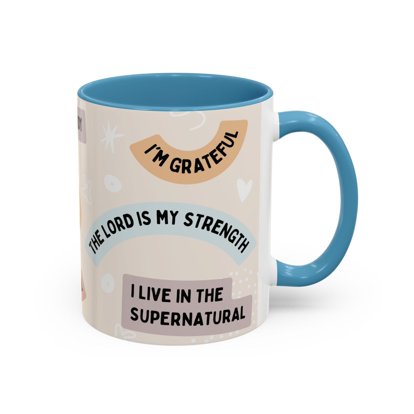 Inspirational Coffee Mug with Positive Affirmations, Motivational Mug for Daily Encouragement, Gift for Friends, Spiritual Drinkware, [...]