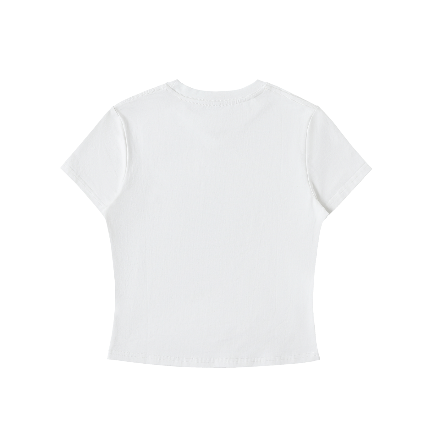 The Word Nation Essential Bodycon Crewneck Top | I am loved Women's wear