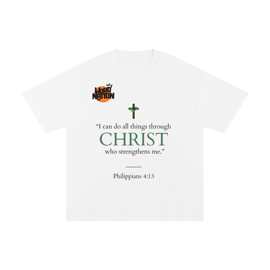 The Word Nation I can do all things Unisex T-shirt | Spread the word with a Tee | Round neck | 100% cotton